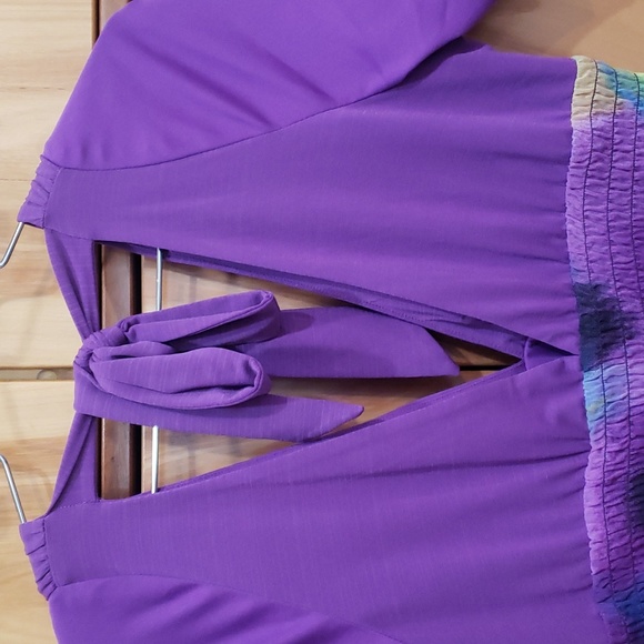 Candie's tie dye maxi dress. - Picture 2 of 3